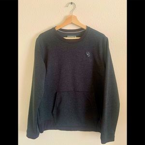 Mens Hurley sweatshirt DRY FIT ,Size(M),Black in Color.